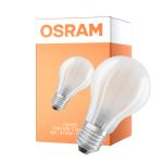 Osram Classic LED E27 Pære Filament Matt 4W 470lm - 865 Daglys | Erstatter 40W
