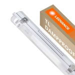 Ledvance LED Lyslister Vanntett Fuktighetstett Armatur Performance | Egnet Til 2x60cm LED Lysrør