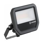 Ledvance LED Flomlys Aluminium Svart 17W 2400lm 100D - 840 Kald Hvit | IP66 - Symmetrisk