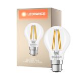 Ledvance Classic LED B22 Pære Filament Klar 5.9W 806lm - 827 Ekstra Varm Hvit | Erstatter 60W