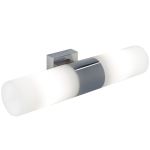 Nordlux Tangens Veggbelysning Glass og Metall Krom | IP44 - Egnet for 2x E14