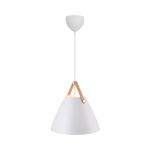 DFTP by Nordlux Pendel Lampe Strap 36 Hvit - Metall | E27 Max 40W