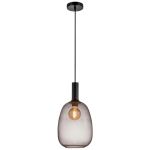 Nordlux Alton Pendel Lampe Glass Svart | Egnet for E27