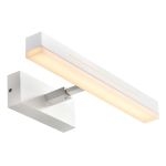 Nordlux Otis 40 Veggbelysning Aluminium Hvit 14W 1300lm 930 Varm Hvit | IP44 - Beste Fargegjengivelse - 3Step Dimbar