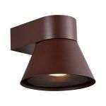 Nordlux Kyklop Cone Veggbelysning Aluminium Rusten | Egnet for GU10