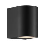 Nordlux Dion Veggbelysning Aluminium Svart | Egnet for 1x GU10