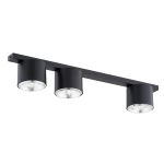 Emibig Taklampe Nano Stål Svart | Egnet for 3x GU10 (AR111) - Max 12W