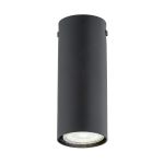 Emibig Taklampe Tecno Stål Svart | Egnet for 1x GU10 - Max 8W