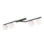 Emibig Taklampe Naton Stål Svart | Egnet for 4x E14 - Max 10W