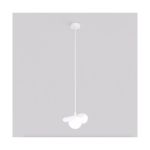 Emibig Pendel Lampe Ritual Stål Hvit | Egnet for 1x G9 - Max 8W
