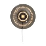 It's about RoMi Veggbelysning Brussels Glass Svart | Egnet for 1x E27 