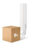 Fordelspakning 9x Philips CorePro PL-C LED 8.9W 990lm - 830 Varm Hvit | 2-Stift - Erstatter 26W