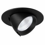 Noxion LED Spot Forza V2 Aluminium Svart 36W 4100lm 36D - 930-940-957 CCT | 160mm - Utskjæring 145mm - Beste Fargegjengivelse