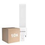 Fordelspakning 10x Ledvance DULUX-S LED 3.5W - 840 Kald Hvit | 2-Stift - Erstatter 7W