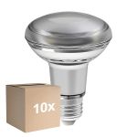 Fordelspakning 10x Ledvance Performance LED spot E27 R80 8.5W 670lm 36D - 827 ekstra varm hvit | erstatter 100W