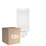 Fordelspakning 10x Ledvance DULUX-TE LED 6W - 840 Kald Hvit | 4-Stift - Erstatter 13W