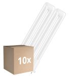 Fordelspakning 10x Osram Dulux-F LED 12W 1500lm - 840 Kald Hvit | 4-Stift - Erstatter 24W