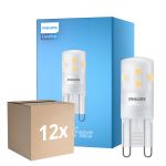 Fordelspakning 12x Philips CorePro LED Capsule G9 Matt 1.9W 220lm - 830 Varm Hvit | Erstatter 25W