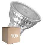 Fordelspakning 10x Ledvance LED Spot GU10 PAR16 3.7W 350lm 36D - 930 Varm Hvit | Beste Fargegjengivelse - Dimbar - Erstatter 35W