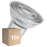 Fordelspakning 10x Ledvance LED Spot GU10 PAR16 2.4W 230lm 36D - 940 Kald Hvit | Beste Fargegjengivelse - Dimbar - Erstatter 35W