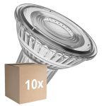 Fordelspakning 10x Ledvance LED Spot GU10 PAR16 6.1W 575lm 36D - 930 Varm Hvit | Beste Fargegjengivelse - Dimbar - Erstatter 80W