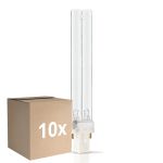 Fordelspakning 10x Philips PL-S 9W - UV-C | 2-Stift