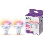 Dobbeltpakke 2x WiZ Smart LED Spot GU10 PAR16 5W 400lm 36D | Beste Fargegjengivelse - Dimbar - Erstatter 50W
