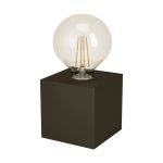 Eglo Bordlampe Prestwick 2 Stål Bronze | IP20 - Egnet for 1x E27 