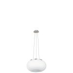 Eglo Pendel Lampe Optica Stål Sateng Nikkel | Egnet for 2x E27