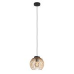 Eglo Pendel Lampe Venezuela Svart, Gull | Egnet for E27