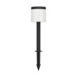 Eglo Pigg Lys Pantete Solar Svart 7W 830lm - 830 Varm Hvit | IP65 - Bevegelsessensor