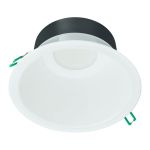 Philips LED downlight Coreline DN142B Aluminium Hvit 19.2W 2300lm 60D - 840 kald hvit | Utskjæring 200mm - IP20 - Hvit Reflektor