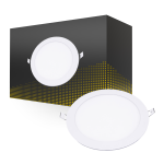 Bright Choice LED Downlight UltraSlim 15W 1200lm 110D - 840 Kald Hvit | 190mm - Utskjæring 175mm