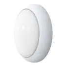 Noxion LED Vegg - Taklampe Pro V2 12/16/20W 2400lm - 830-840-865 CCT | 325mm - IP65 - Bevegelses- og Lyssensor + Sirkel Hvit