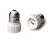 Adapter for lampholders E27 => GU10 hvit