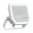 Ledvance LED Flomlys Aluminium Hvit 17W 2400lm 100D - 865 Daglys | IP66 - Symmetrisk