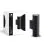 D'Lite Veggbelysning Velor Svart Up & Down | IP54 - Egnet for 2x GU10