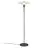 Nordlux Verona Gulvlampe Glass og Metall Svart | Egnet for E27