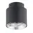 Emibig Taklampe Nano Stål Svart | Egnet for 1x GU10 (AR111) - Max 12W