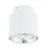 Emibig Taklampe Nano Stål Hvit | Egnet for 1x GU10 (AR111) - Max 12W