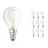 Fordelspakning 10x Ledvance Classic LED E14 Pære filament klar 2.5W 250lm - 827 ekstra varm hvit | erstatter 25W