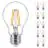 Fordelspakning 10x Philips MASTER Value LED Pære E27 Pære klar 3.4W 470lm - 927 ekstra varm hvit | beste fargegjengivelse - dimbar - erstatter 40W