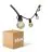 D'Lite Sparkl LED Lyslenke 4W 250lm - 827 Ekstra Varm Hvit  | IP44 - 3x 5m (15m Totalt) - Forbindbare Opp til 25m