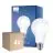 Fordelspakning 4x Philips Classic LED Pære E27 Pære matt 17.5W 2452lm - 827 ekstra varm hvit | erstatter 150W