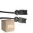 Fordelspakning 25x Noxion GST - Kompatibel Forlengelseskabel Svart - Male + Female - 1m - 3 pole 1,5mm2