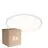 Fordelspakning 6x Nordlux LED Taklampe Oja 42 Hvit 24W 2200lm - 830-840 CCT | IP54 - Dimbar