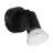 Eglo Veggbelysning Buzz-LED Stål Svart 2.8W 250lm - 830 Varm Hvit | IP20 - Inkl. 1x GU10