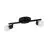 Eglo Taklampe Buzz-LED Stål Svart 2x2.8W 2x250lm - 830 Varm Hvit | IP20 - Inkl. 2x GU10