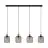 Eglo Pendel Lampe Chisle Stål Svart | IP20 - Egnet for 4x E27 