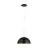 Eglo Pendel Lampe Gaeta 1 Stål Svart Gull | IP20 - Egnet for 1x E27 